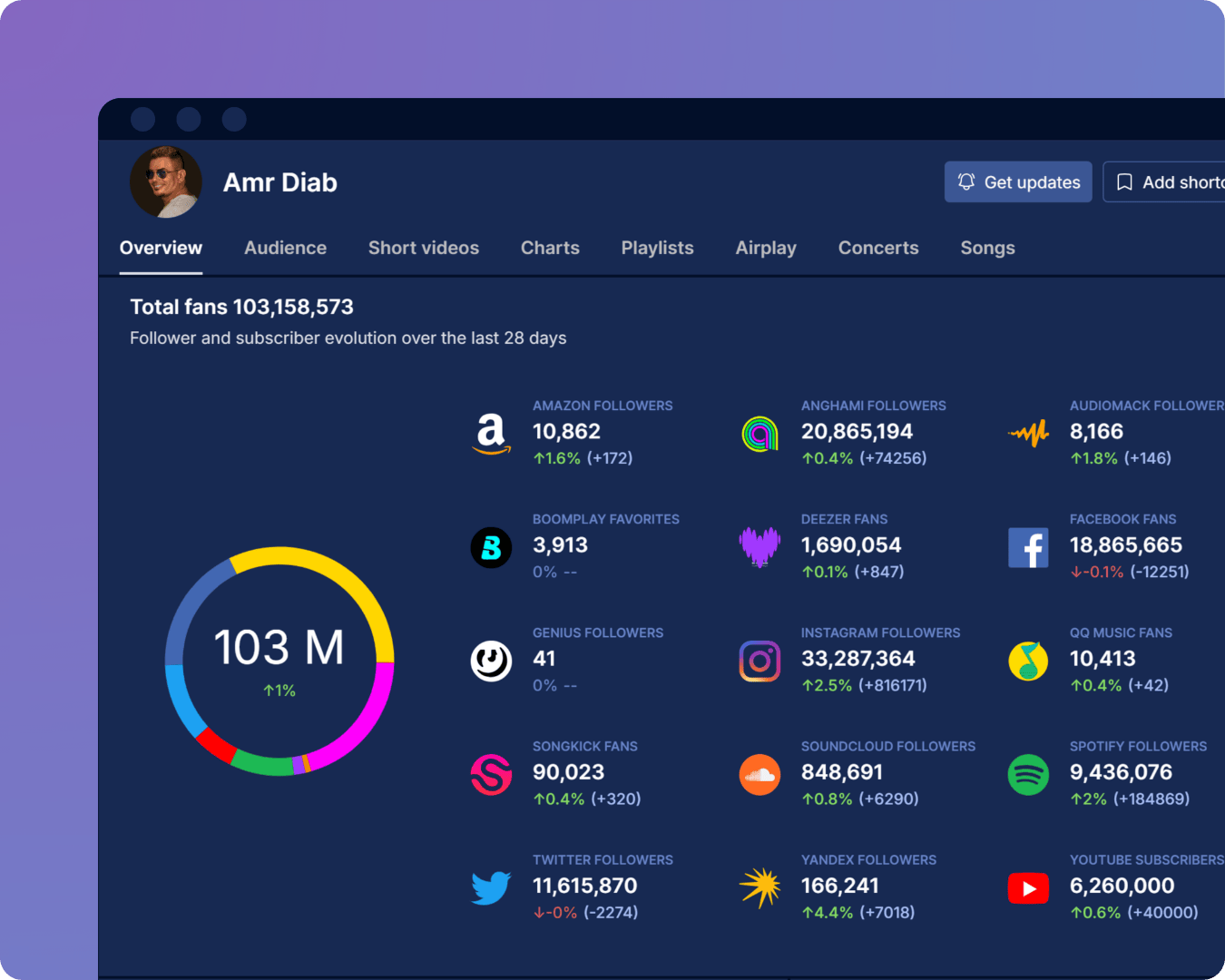 MENA artist overview