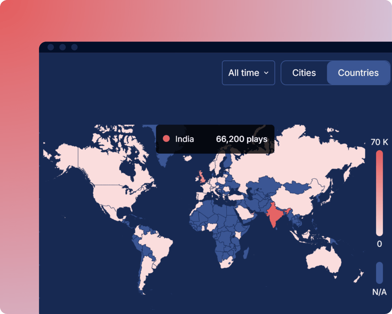 Airplay tracking in India